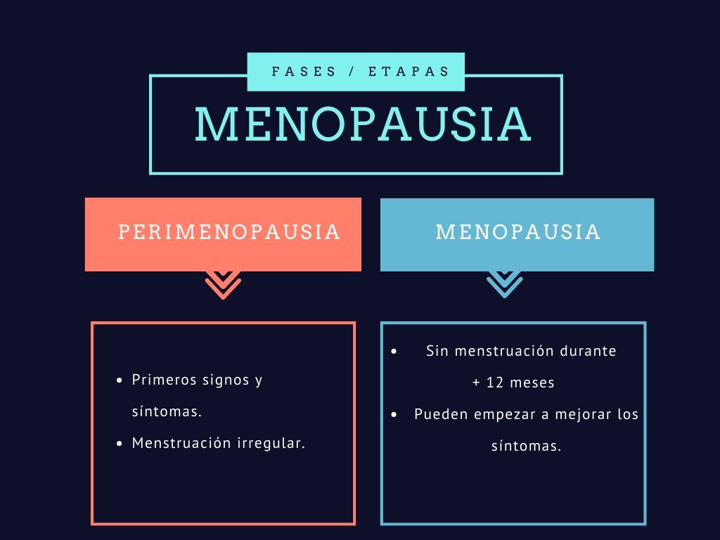 fases menopausia, perimenopausia